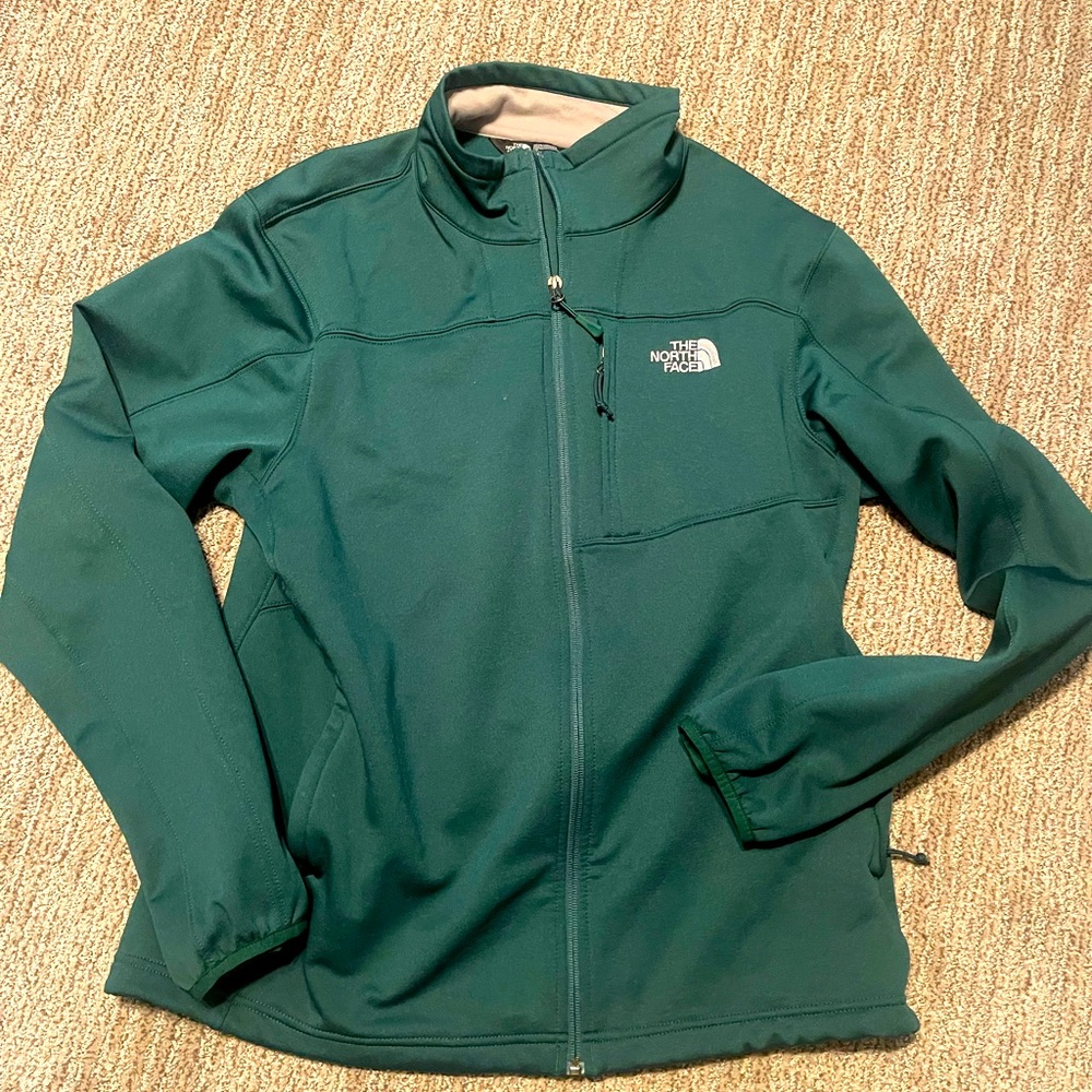 Fairly heavy, full-zip. Only worn a handful of times.